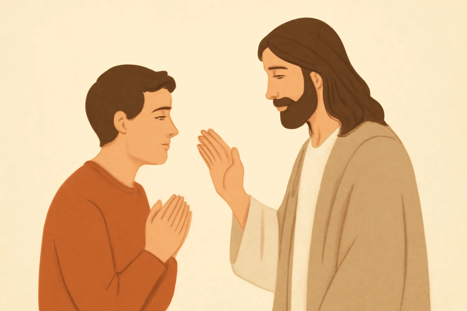 aceitando jesus