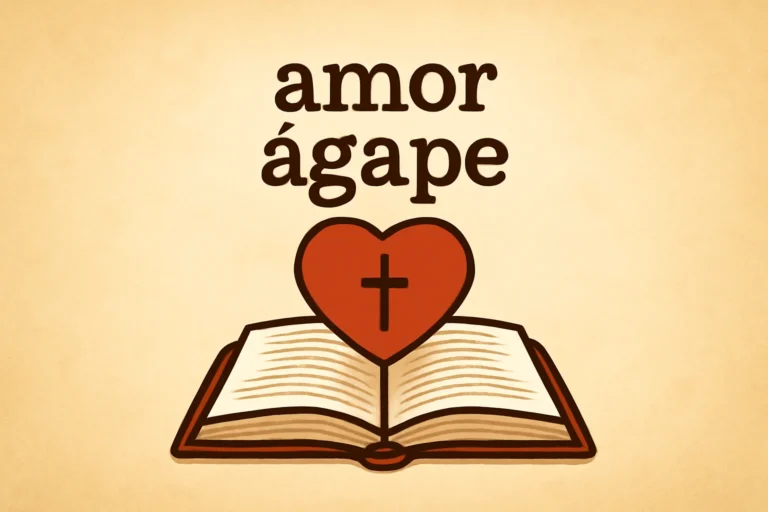 amor ágape na bíblia versículo