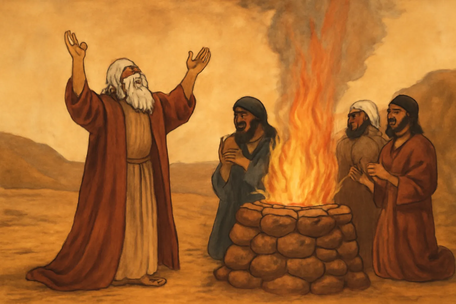 elias e os profetas de baal estudo