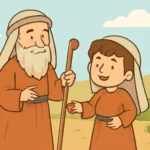 História de Abraão infantil: versão simples e educativa para crianças história de abraão infantil