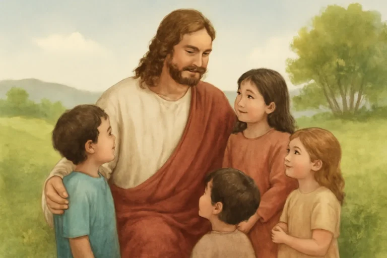 jesus e as crianças