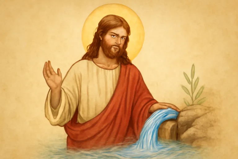 jesus fonte de água viva versículo