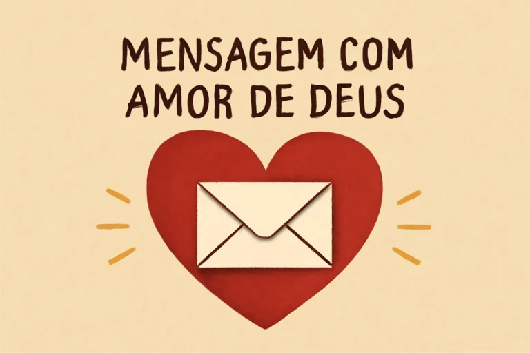 mensagem com amor de deus