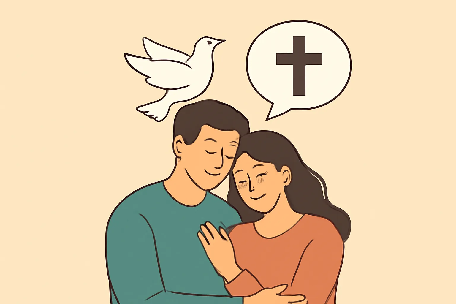 mensagem de deus para um casal