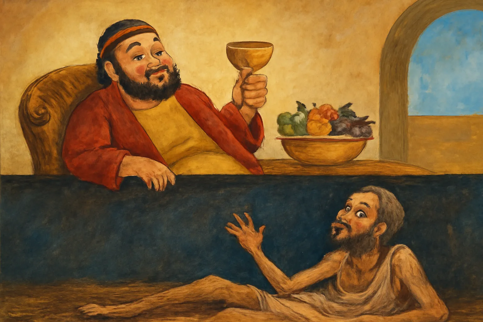 parábola do rico e lázaro