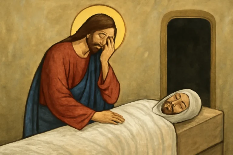 porque jesus chorou na morte de lazaro