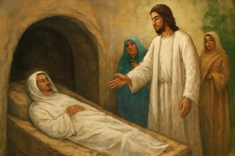 porque jesus demorou 4 dias para ressuscitar lazaro