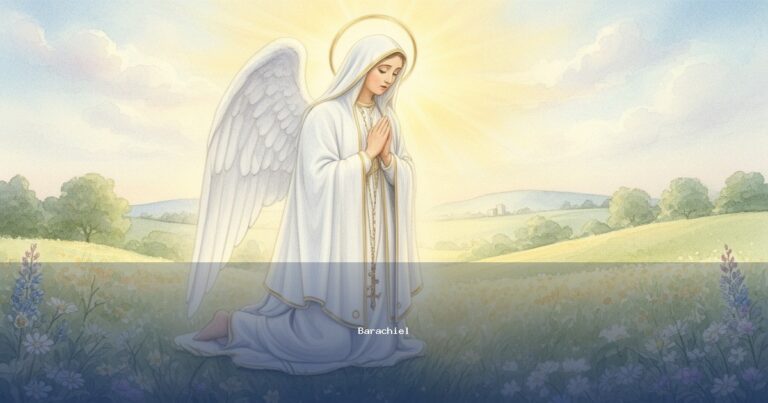 Arcángel Barachiel: Bendición de Dios, Protector del Matrimonio y Icono de Amor Divino