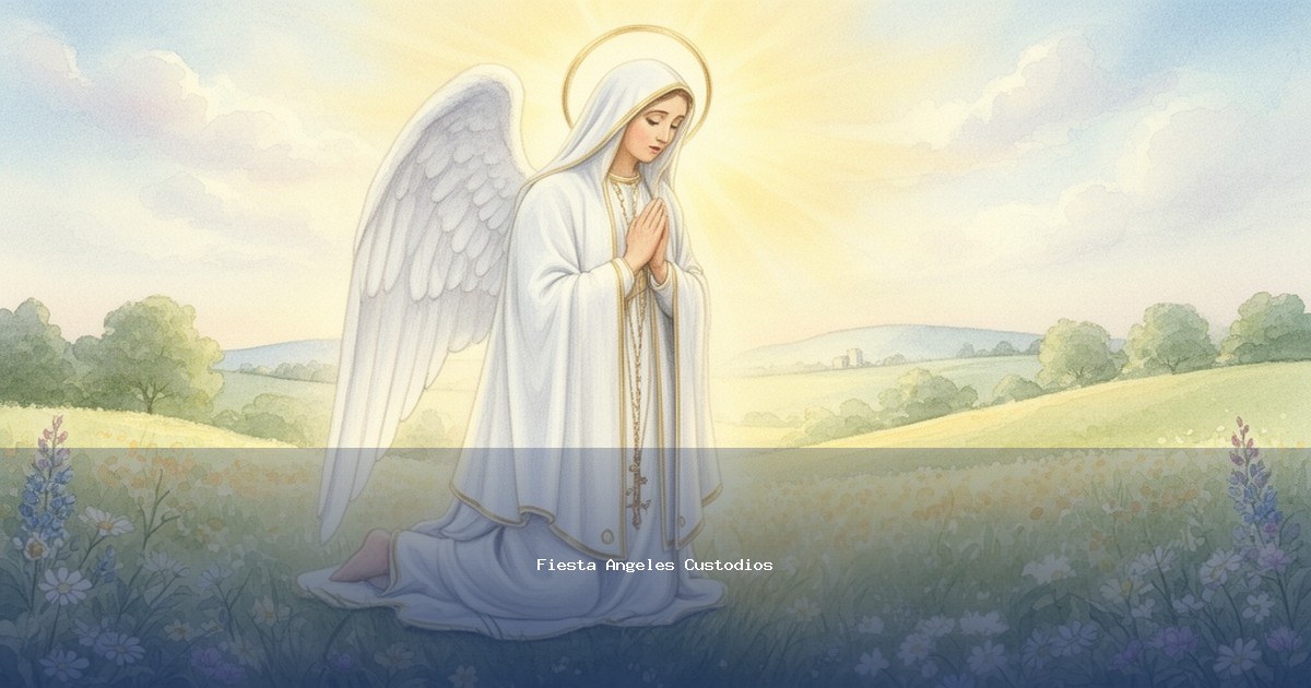 Anjos Custódios: Celebração em 2 de outubro e sua importância espiritual